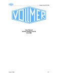 User Manual Vollmer Steady Control PLC/HMI