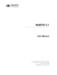 OnSSI NetEVS 3.1 User Manual Click Here