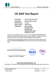 CE SAR Test Report