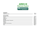 ARES III Watchman System User Manual
