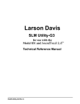 SLM Utility G3 Manual