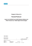 Protocol for RS232/485 - Visilab Signal Technologies