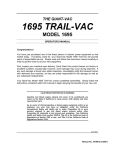 1695 TRAIL-VAC - Scag Giant-Vac