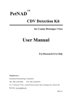User Manual PetNAD