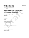SNAP/RADTRAD - the US NRC RAMP Website