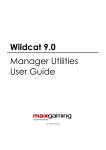 Wildcat 9.0 Manager Utilities User Guide