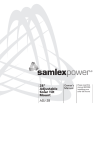 Product Manual - Samlex America Inc.