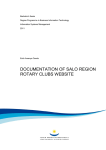 documentation of salo region rotary clubs website