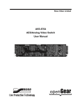 AVS-8764 User Manual