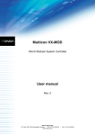 Multicon VX-MOD User manual - AV-iQ