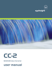 CC-2G colour corrector user manual