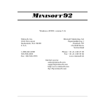 MINISOFT®92