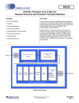 CS470xx Firmware User`s Manual: General Overview