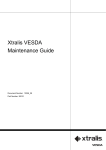 Xtralis VESDA Maintenance Guide