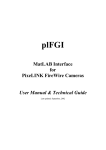 MatLAB Interface for PixeLINK FireWire Cameras User Manual