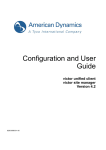 Configuration and User Guide