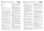 ambiente® software license and service agreement