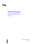PDF Intel ® I/O Processors