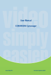 User Manual CONVISION Cymanager