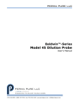 Model 45 Dilution Probe Manual