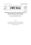 CMS Note - HEP