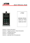 Quick Reference Guide VT30