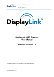 DisplayLink USB Graphics User Manual Software Version 7.5