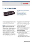 Bosch Conferencing and Public Address Systems - CCS-CU - AV-iQ
