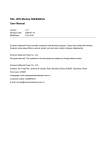 NXL UPS Module 500/800kVA User Manual