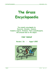 THE GRASS ENCYCLOPAEDIA