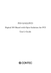 PIO-32/32L(PCI) Digital I/O Board with Opto