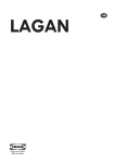 LAGAN Fridge/freezer A+