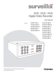 Digital Video Recorder XVS - DVS - HVS