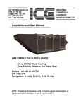 ICE AH Series Installation, Operation, and Maintenance Manual