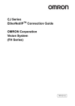 CJ Series EtherNet/IP and FH Vision Systems Connection