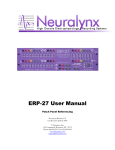 ERP-27 User Manual