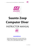 Suunto Zoop Computer Diver