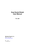 Dual Serial Shield User Manual - Bkp