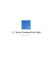 CLC Server Command Line Tools