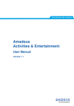 Amadeus Activities & Entertainment