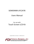 SOMDIMM-LPC2478 User manual