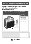 with switch unit Aqatronic