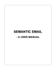 Semantic Email Manual
