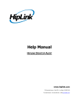 Help Manual HIPLINK DESKTOP ALERT