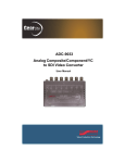 ADC-9033 User Manual