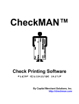 CheckMAN User Manual
