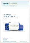 User Manual Chirascan CS/PCM