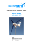 Silentwind Generator Installation Manual