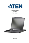 DVI LCD Console CL6700 User Manual