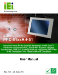 PPC-51xxA-H61 Panel PC